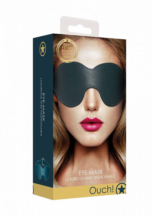 Зеленая маска на глаза Eyemask