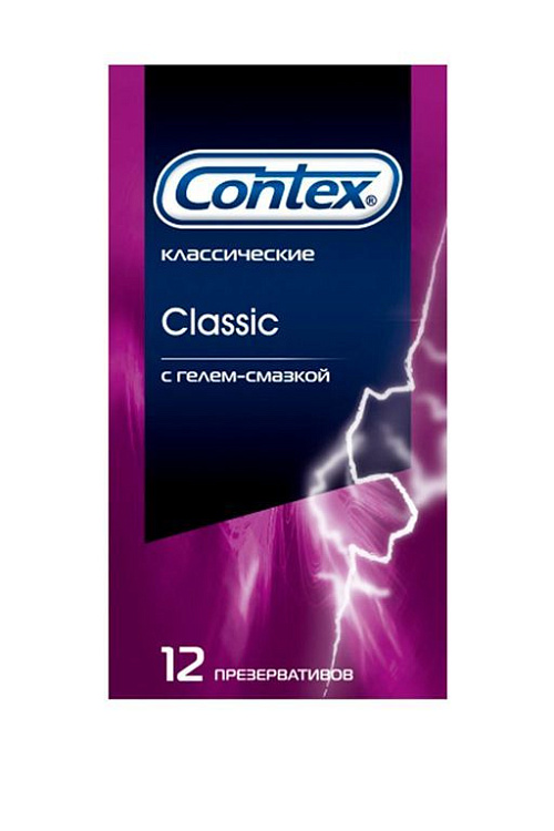 Презервативы CONTEX Classic - 12 шт.