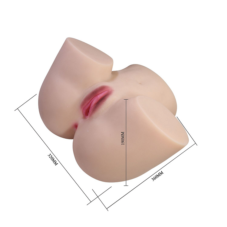 Телесный мастурбатор Liora с вибрацией