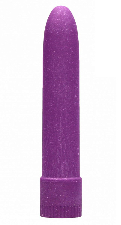 Фиолетовый вибратор 5.5  Vibrator Biodegradable - 14 см.