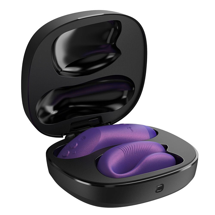 Фиолетовый вибратор для пар We-Vibe Chorus Pro
