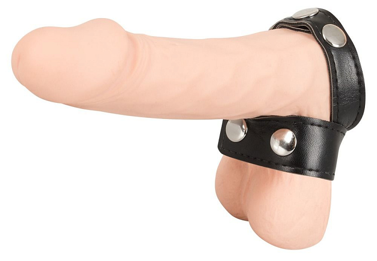 Утяжка для пениса и мошонки Cock Strap with Ball Stretcher