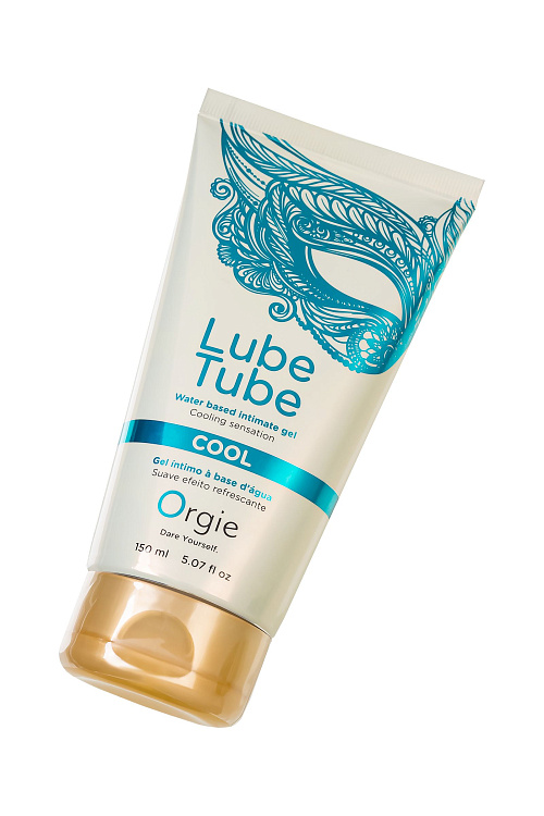 Интимный гель на водной основе Lube Tube Cool с охлаждающим эффектом - 150 мл.