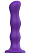 Фиолетовая насадка Strap-On-Me Dildo Geisha Balls size M