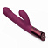Фиолетовый вибратор Selove Thrusty - 24,4 см.