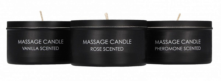 Набор из 3 массажных свечей Massage Candle Set