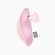 Розовый вибратор в трусики с вакуум-волновой стимуляцией и пультом ДУ