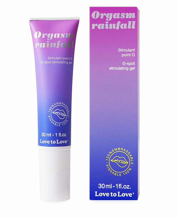 Гель для стимуляции G-точки зоны Orgasm Rainfall - 30 мл.