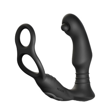 Черный массажер простаты Nexus Simul8 Orbit Edition