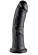 Чёрный фаллоимитатор 8  Cock - 20,3 см.