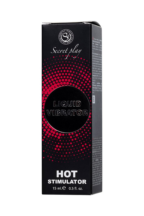 Разогревающий гель с эффектом вибрации Liquid Vibrator Hot Stimulator - 15 мл.