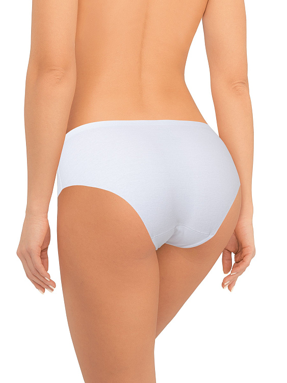 Бесшовные хлопковые трусики-слипы