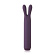 Фиолетовый вибратор с ушками Rabbit Bullet Vibrator - 8,9 см.