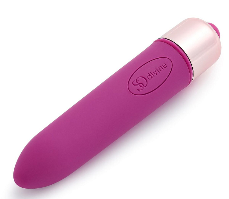 Ярко-розовая гладкая вибропуля Afternoon Delight Bullet Vibrator - 9 см.