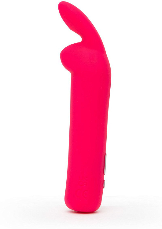 Розовая вибропуля с ушками Rechargeable Rabbit Ears Bullet Vibrator