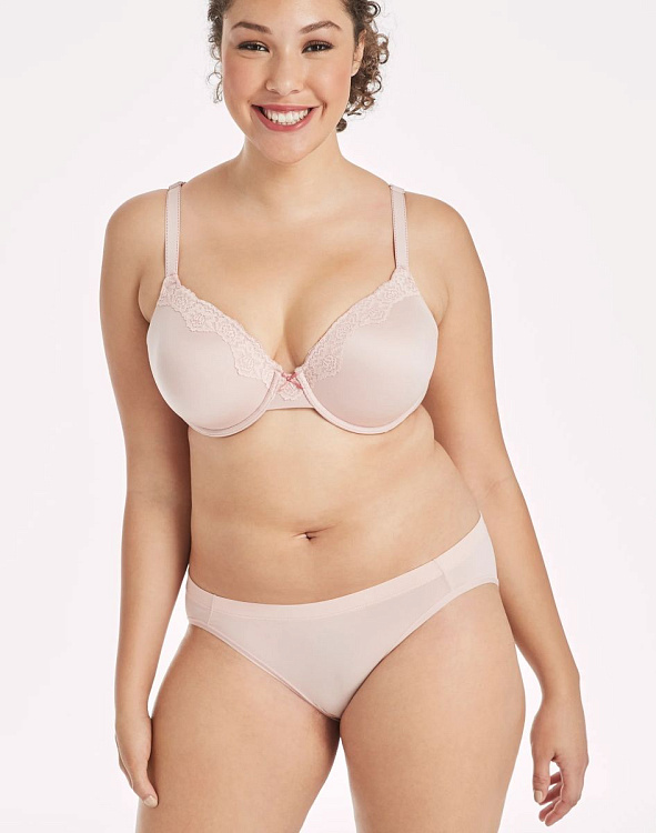 Низкие трусики-слипы Barely There Bikini