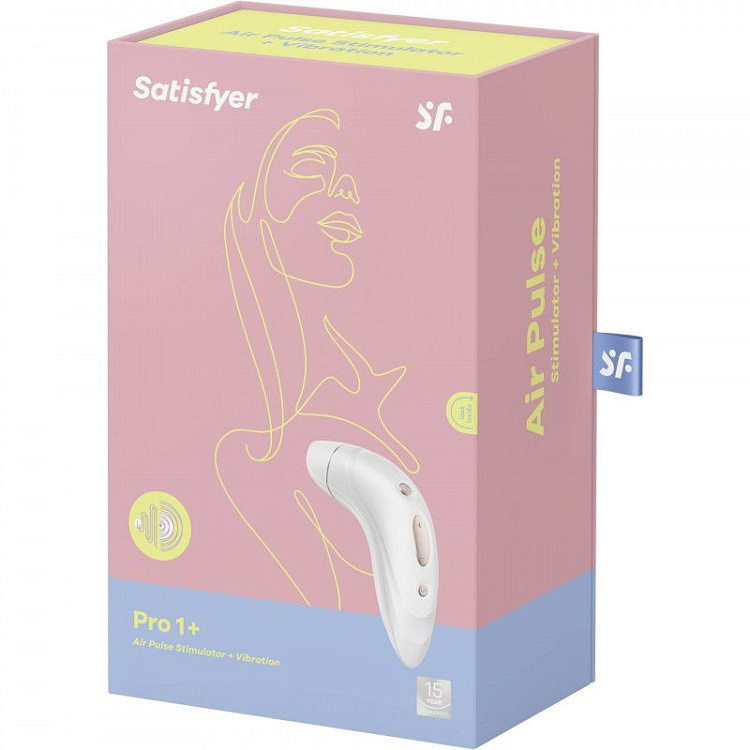 Бесконтактный вакуумно-волновой стимулятор Satisfyer Pro 1+