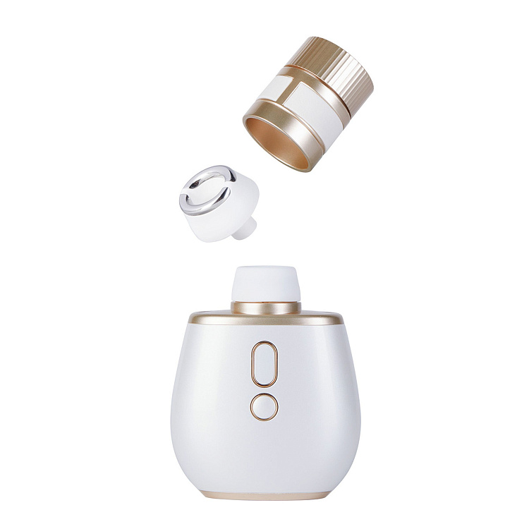 Элегантный стимулятор с вакуумом и микротоками Aromia