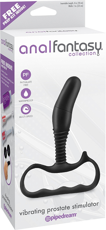 Стимулятор простаты Vibrating Prostate Stimulator с вибрацией - 14,5 см.