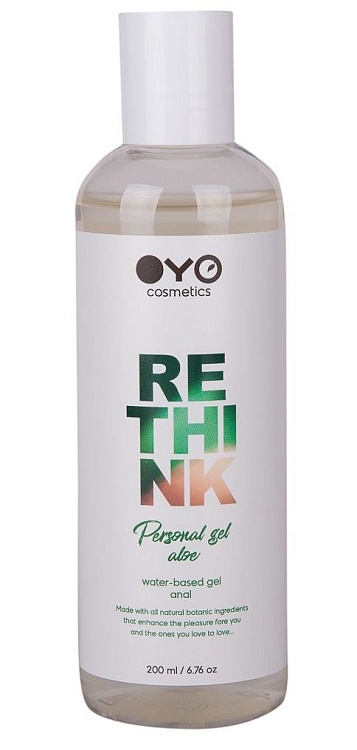 Увлажняющий гель на водной основе OYO Personal Gel Aloe - 200 мл.