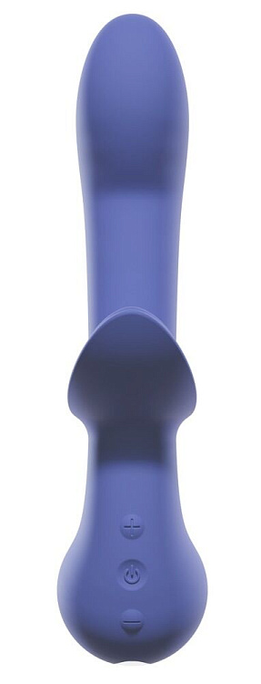 Сиреневый вибратор AWAQ.U Vibrator 02 - 21,6 см.