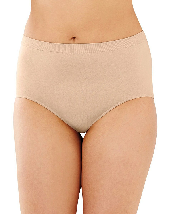 Шелковистые высокие трусики из микрофибры Comfort Revolution Seamless Brief