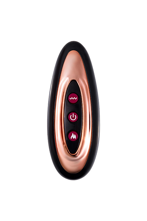 Телесный реалистичный ротатор-вибратор - 21,5 см.