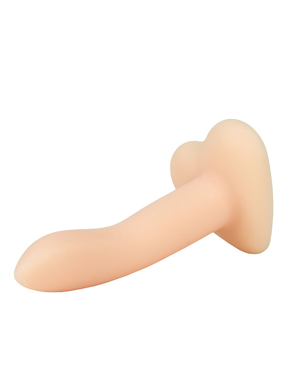 Телесный нереалистичный дилдо Emotional на присоске - 13 см.