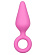 Розовая анальная пробка Pointy Plug - 15,5 см.