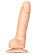 Телесный фаллоимитатор Strap-On-Me Sliding Skin Realistic Dildo size M