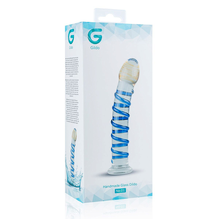Стеклянный фаллоимитатор Glass Dildo №1 - 17,5 см.