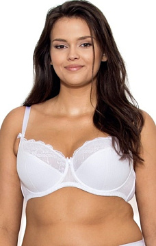 Бюстгальтер Pia с чашками plus size на тонком поролоне