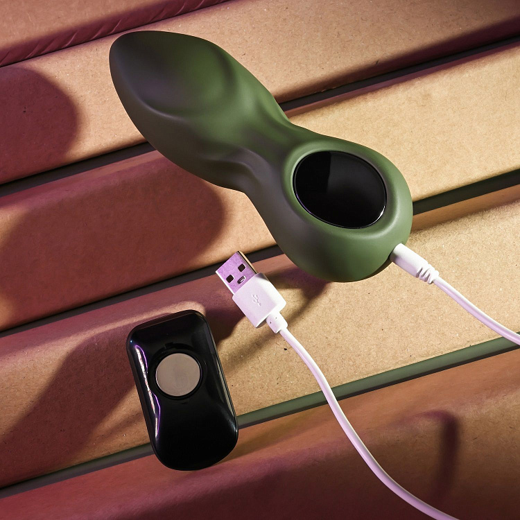 Анальный вибростимулятор My Secret Garden - 14,6 см.