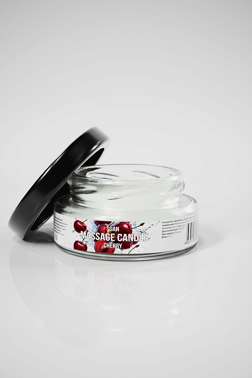 Массажная свеча «Спелая вишня» - 50 мл.