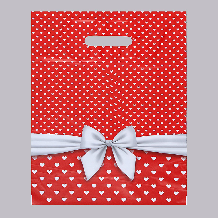 Пакет «Скарлетт» с вырубной ручкой (30х38 см)