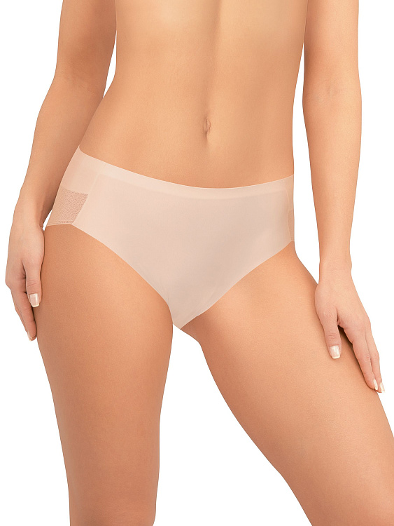 Трусики-макси с сетчатым кружевом