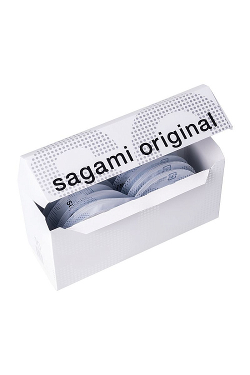 Презервативы Sagami Original 0.02 L-size увеличенного размера - 10 шт.