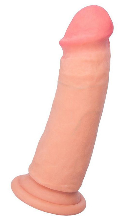 Телесный реалистичный фаллоимитатор RealStick Elite DILDO Tobias - 18 см.