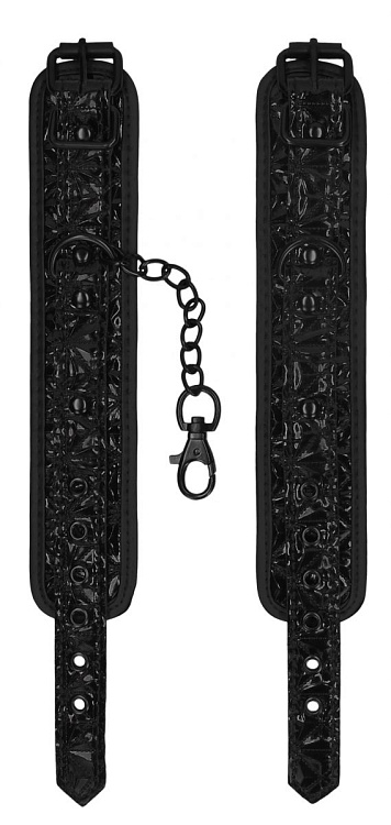 Черные наручники Luxury Hand Cuffs