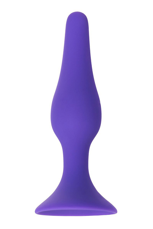 Фиолетовая анальная втулка Toyfa A-toys - 12,5 см.