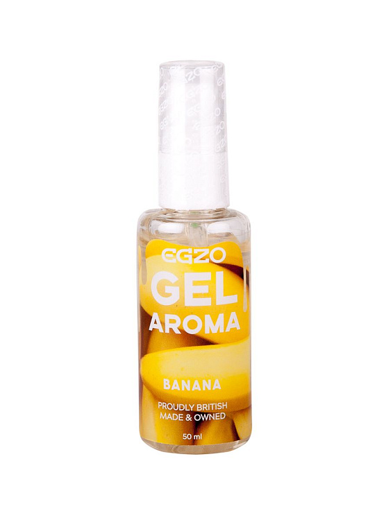 Интимный лубрикант Egzo Aroma с ароматом банана - 50 мл. FFF