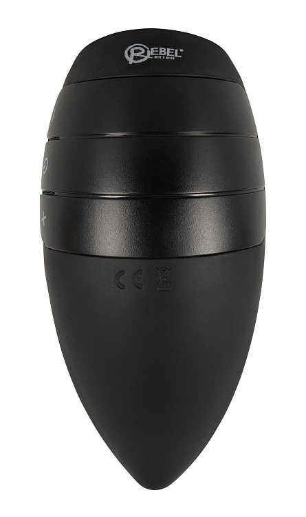 Черный мастурбатор с гибкими крылышками