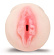 Телесный реалистичный мастурбатор-вагина с розовыми губками