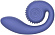 Синий инновационный вибратор SVibe Gizi Lite