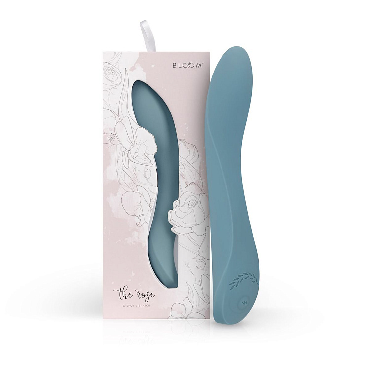 Вибростимулятор G-точки The Rose G-Spot Vibrator - 20 см.