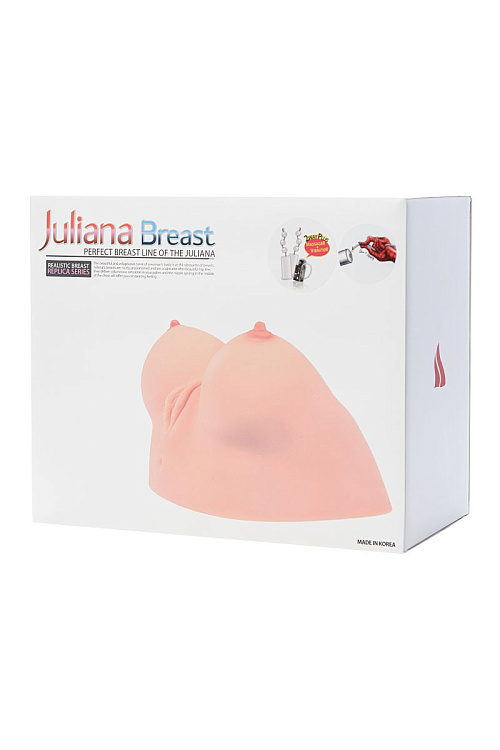 Мастурбатор Juliana Breast с вагиной