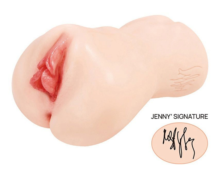 Мастурбатор-вагина с двойным слоем материала Jenny Onahole edition 005