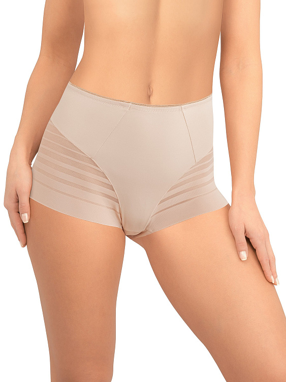 Трусики-макси из микрофибры с полосками