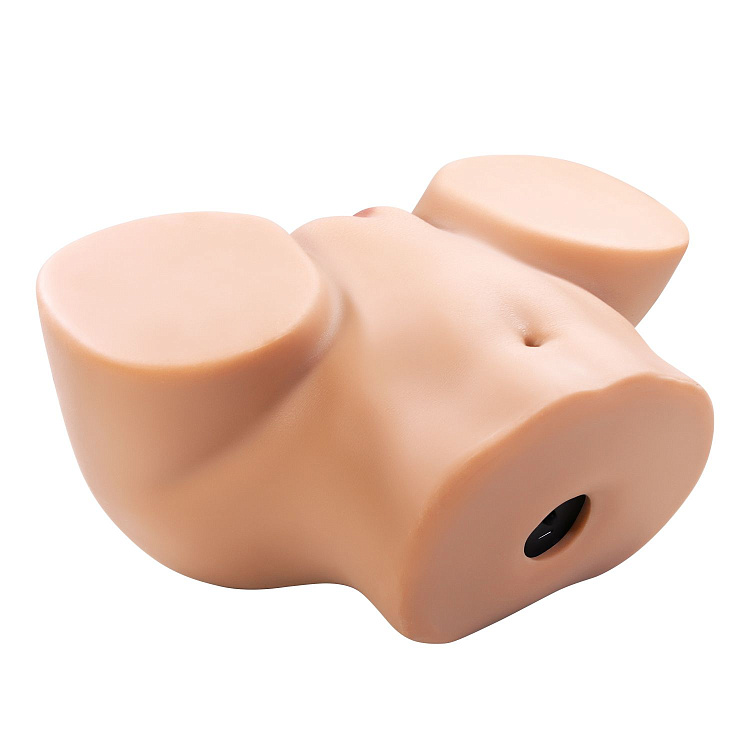 Телесный мастурбатор Olivia с 2 любовными отверстиями