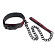 Атласный ошейник с цепью Scandal Collar with Leash